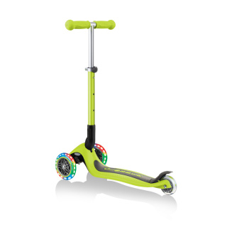Hulajnoga dziecięca balansowa LED Junior Foldable Lights Globber zielona
