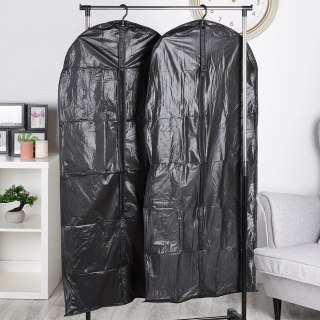 AM/63 Zestaw 2 Pokrowce na Ubrania Długie PEVA Wodoodporny SG 60 x 135 cm