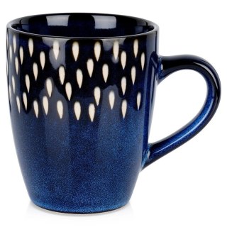 Grupa Orion Sp. z o.o. Kubek Ceramiczny Granatowy 350 ml SIAKI COLLECTION Wytrzymały
