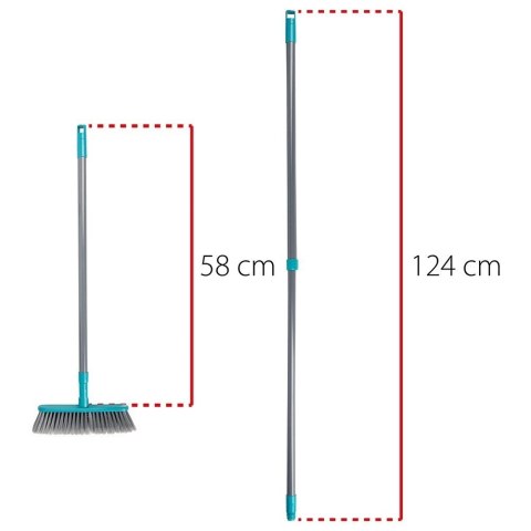AM/63 Zestaw do Sprzątania 5 el. ULTRA CLEAN Mop Szczotka Kij Teleskopowy