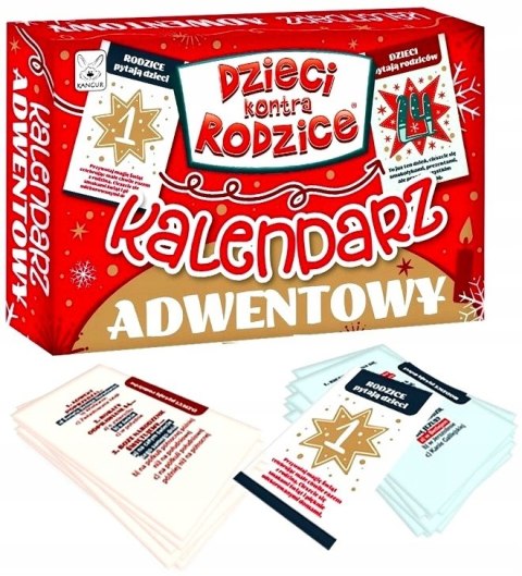 GRA DZIECI KONTRA RODZICE KALENDARZ ADWENTO PUD