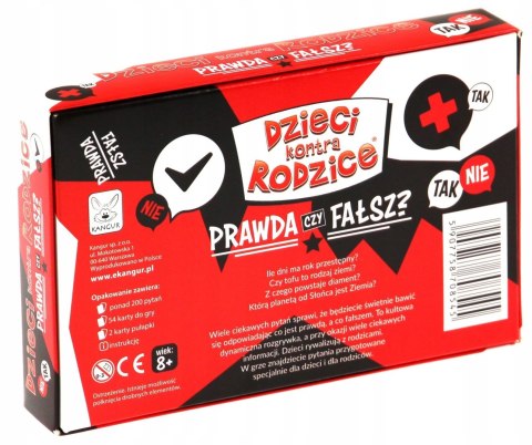 GRA DZIECI KONTRA RODZICE PRAWDA CZY FALSZ KANG