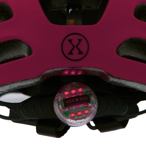 MTW01 LED RÓŻOWY ROZM. XS (49-55 cm) KASK NILS EXTREME