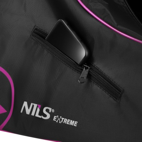TS105 TORBA NA TORBA NA ŁYŻWOROLKI RÓŻOWA NILS EXTREME