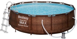 SPARTAN GmbH Basen Stelażowy Steel Pool Pro Max śr. 3,66 m