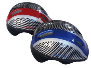 SPARTAN GmbH Kask Dziecięcy Rowerowy Spartan Easy Biker Czerwony - S