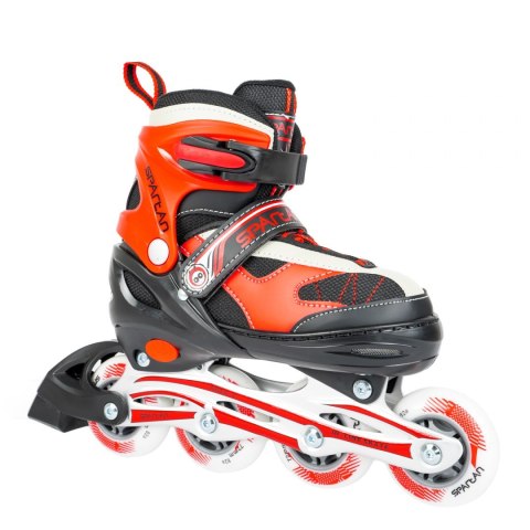 SPARTAN GmbH Łyżworolki 2w1 SPARTAN Red Inliner (30-33)