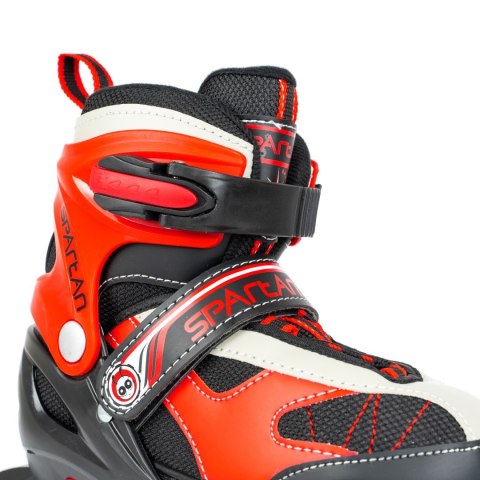 SPARTAN GmbH Łyżworolki 2w1 SPARTAN Red Inliner (30-33)