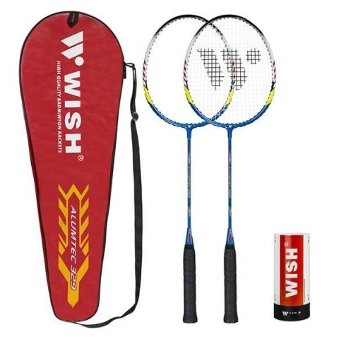 ALUMTEC 329K ZESTAW RAKIET DO BADMINTONA WISH