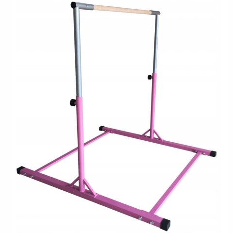 MASTER SPORT s.r.o. Drążek Gimnastyczny Wolnostojący 150 cm Różowy