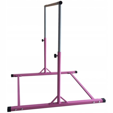 MASTER SPORT s.r.o. Drążek Gimnastyczny Wolnostojący 150 cm Różowy